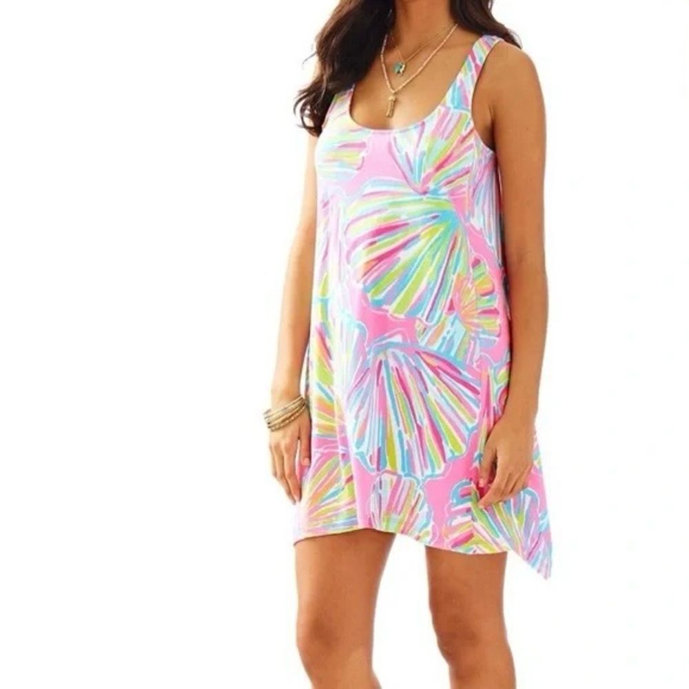 Lilly Pulitzer Pima Cotton Monteray Racerback Shell Dress